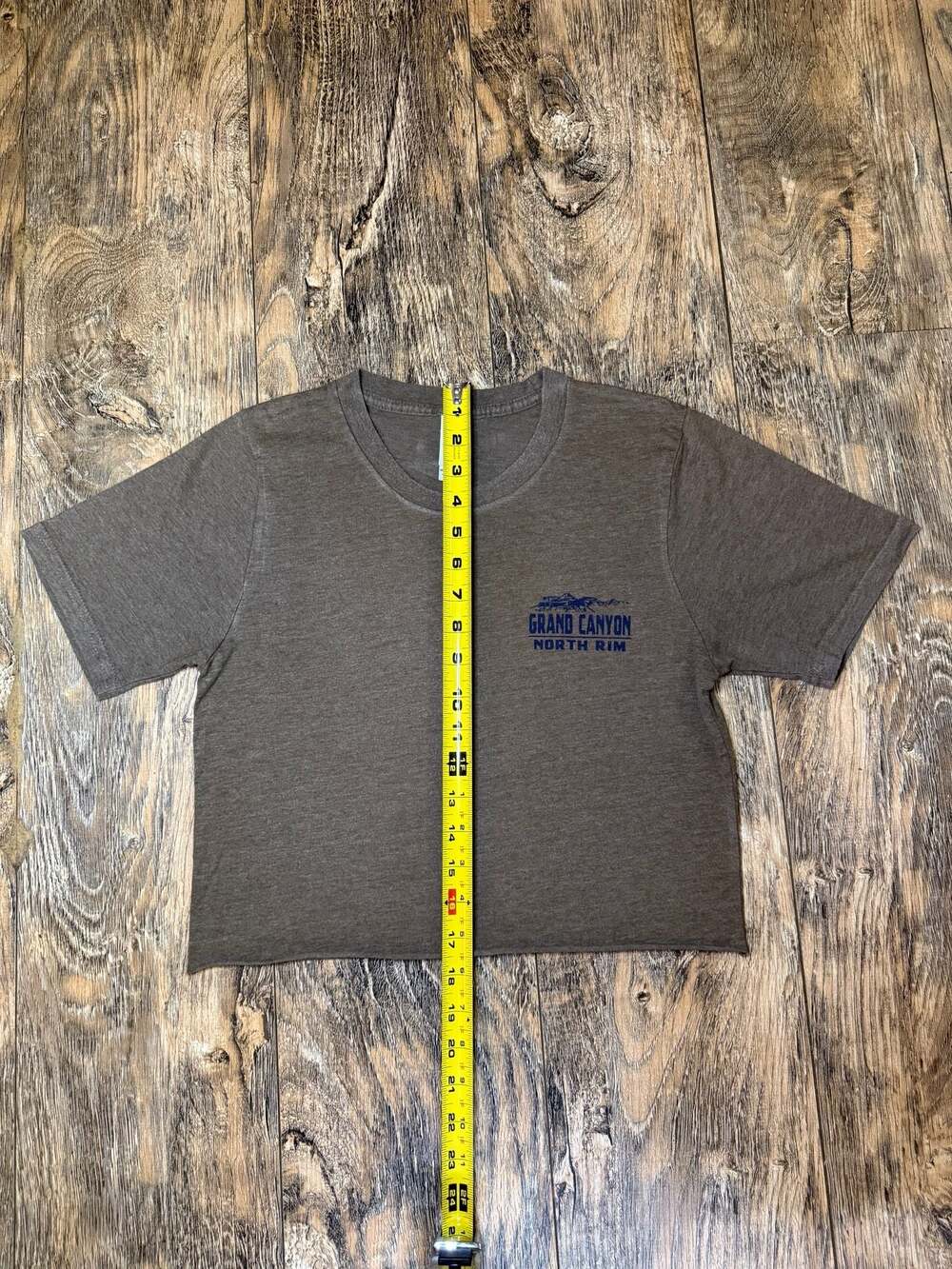 Royal Apparel Grand Canyon North Rim National Park Graphic Cropped T-Shirt